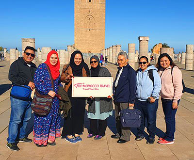 Touristes Singapouriens au Maroc