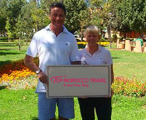 Touristes Australiens au Maroc